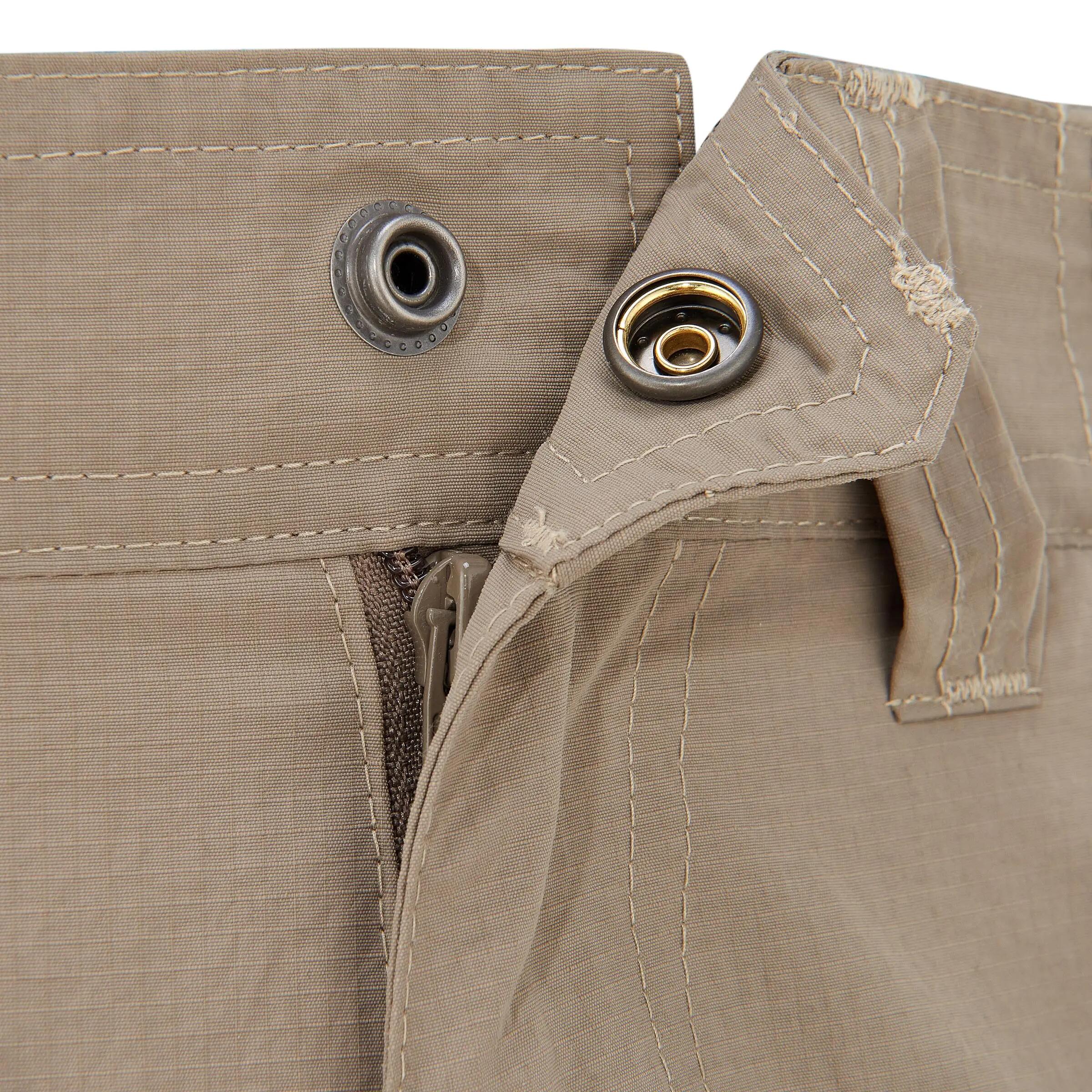 Forclaz 100 Men's Adjustable Trekking Trousers - Beige 14/21