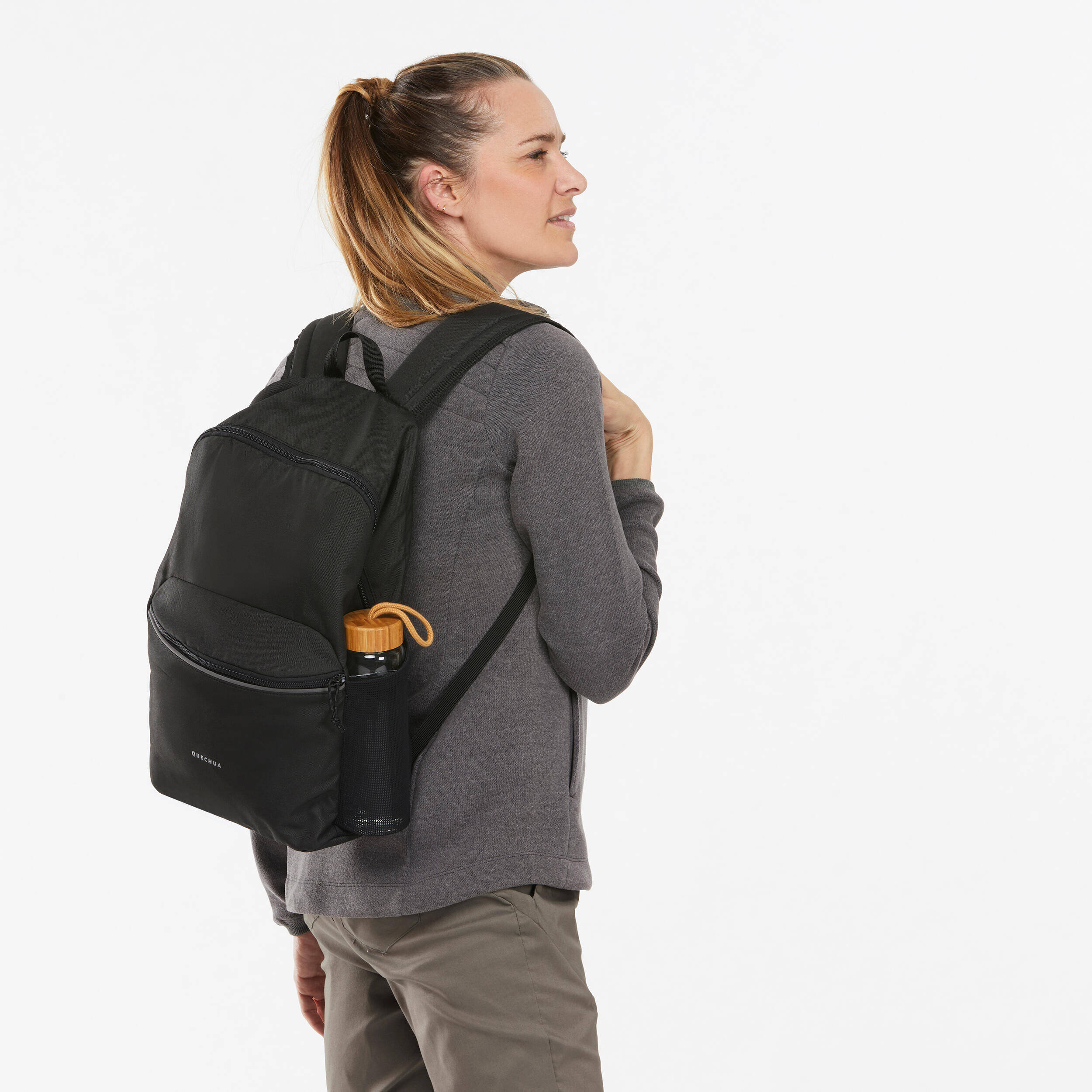 Hiking Backpack Escape 100 17L Black -  2