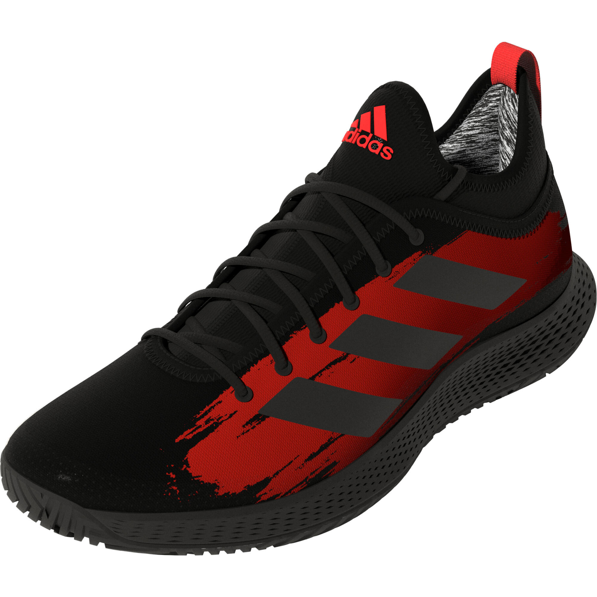 Herren Tennisschuhe - Adidas Defiant Multicourt schwarz 9/15