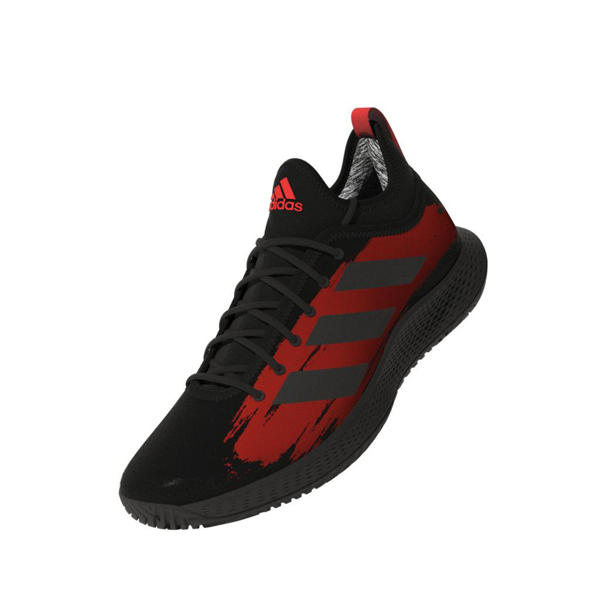 Herren Tennisschuhe - Adidas Defiant Multicourt schwarz 10/15