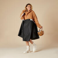 PONCHO VELO VILLE VISIBILITE NUIT EPI 540 CAMEL NOIR