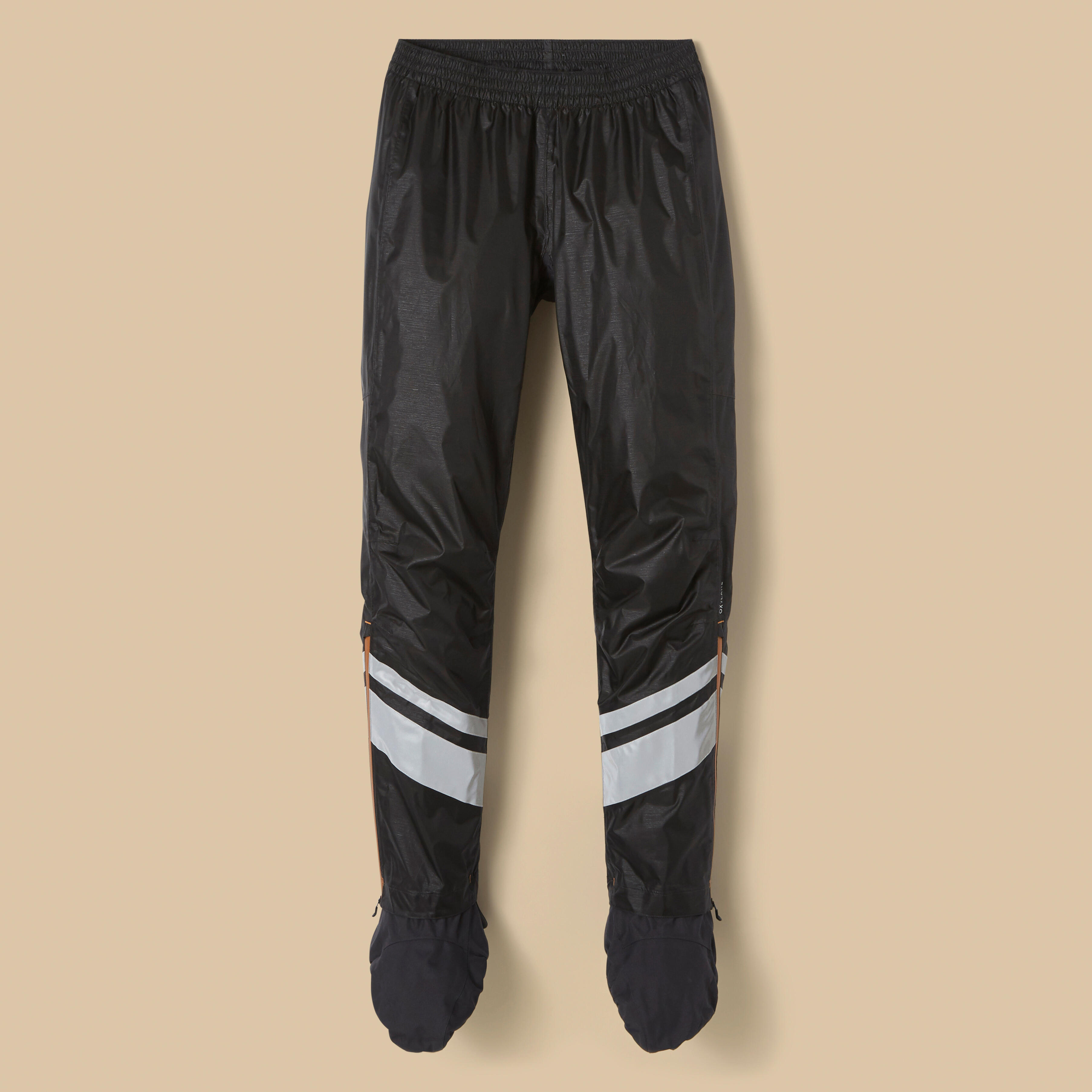 Women's Cycling Rain Pants with Built-In Overshoes – 540 - BTWIN