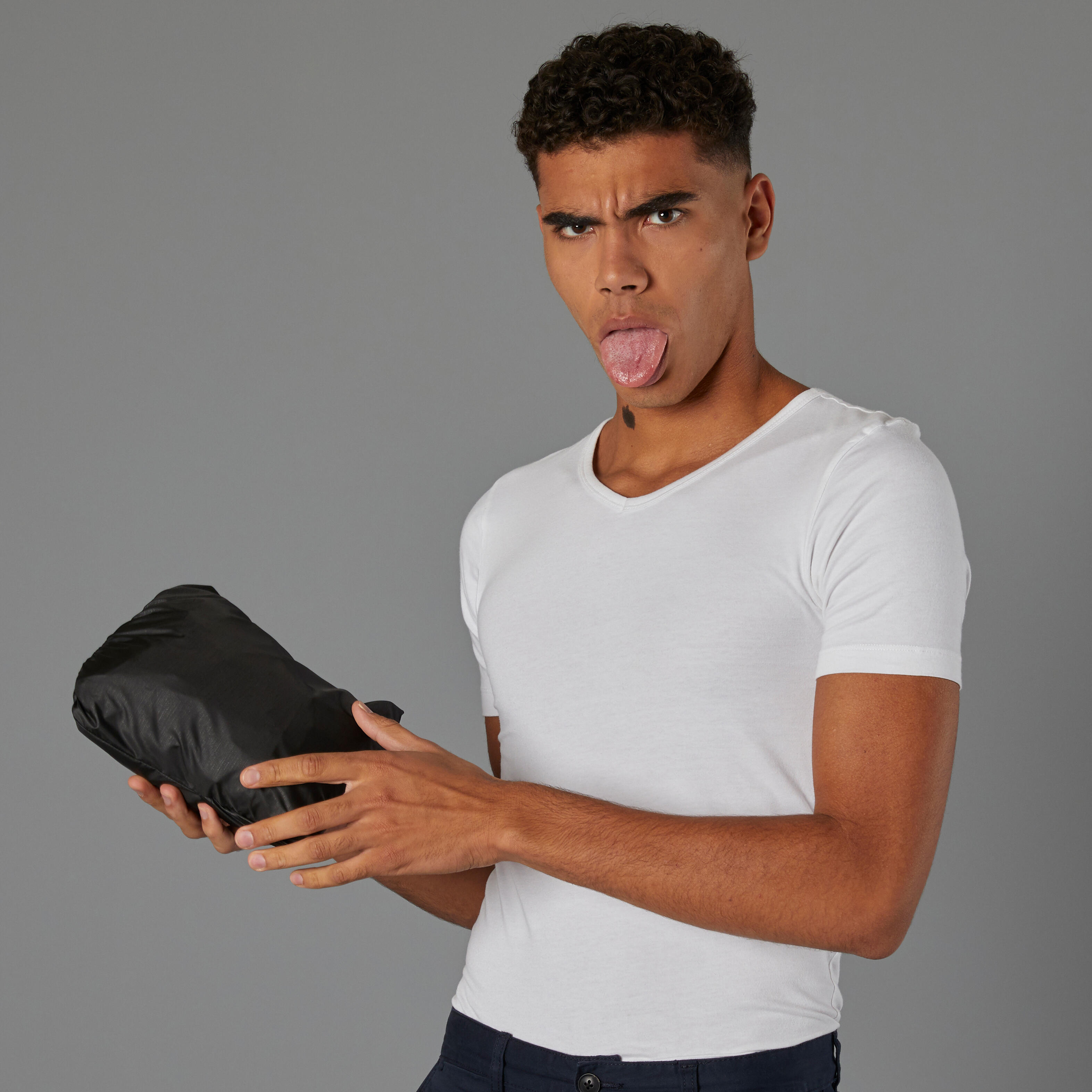 ВЕРХНИЕ БРЮКИ ВЕЛОСИПЕДНЫЕ МУЖСКИЕ 540 ВОДООТТАЛКИВАЮЩИЕ ГОРОДСКИЕ BTWIN