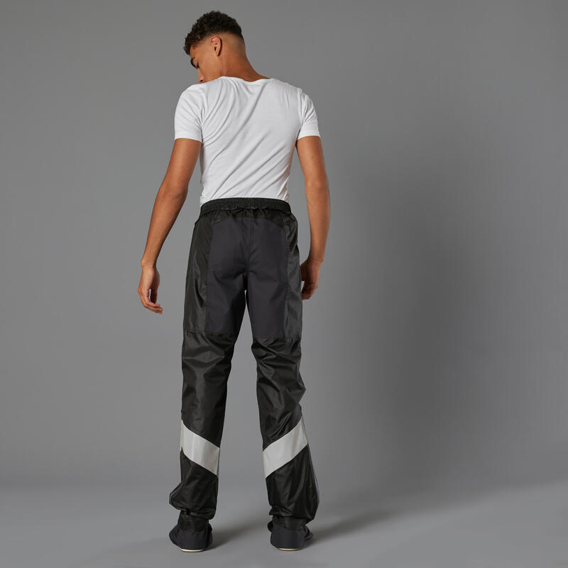 SURPANTALON PLUIE VELO VILLE 540 HOMME NOIR BTWIN | Decathlon