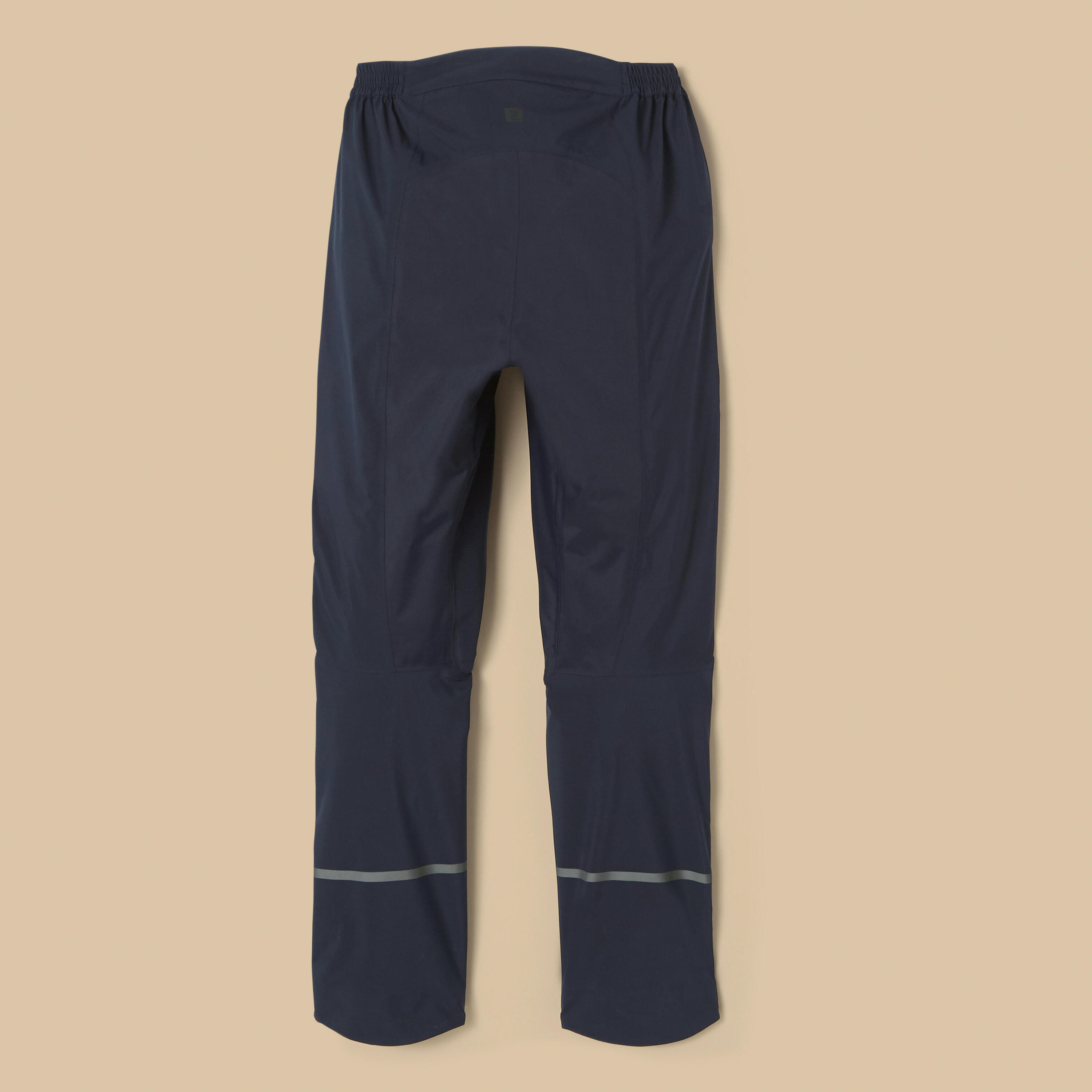 Regenbroek voor op de fiets dames 900 blauw 12/13