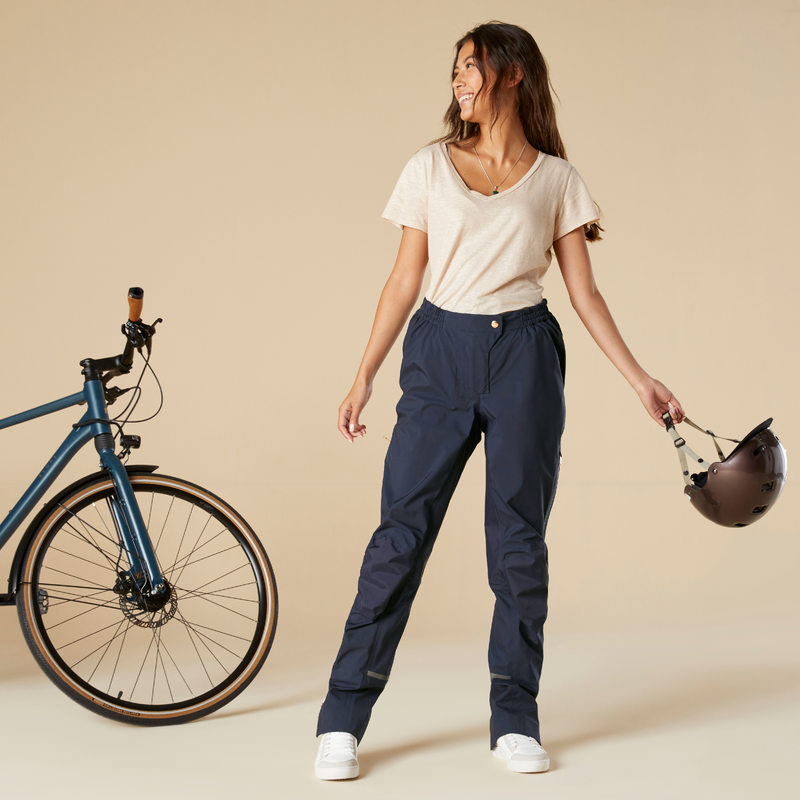 Pantalon de pluie velo decathlon hotsell