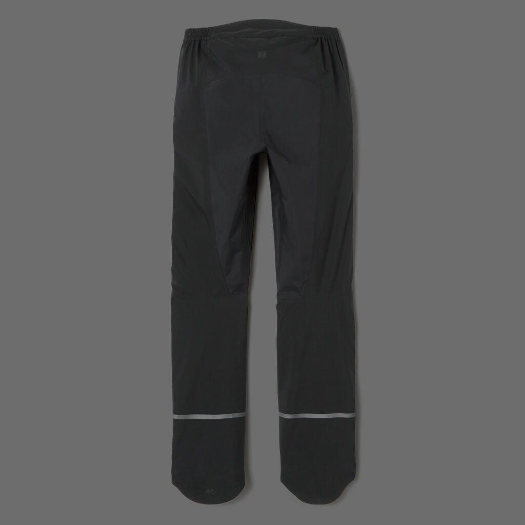 Men's City Cycling Rain Overtrousers 900 - Black