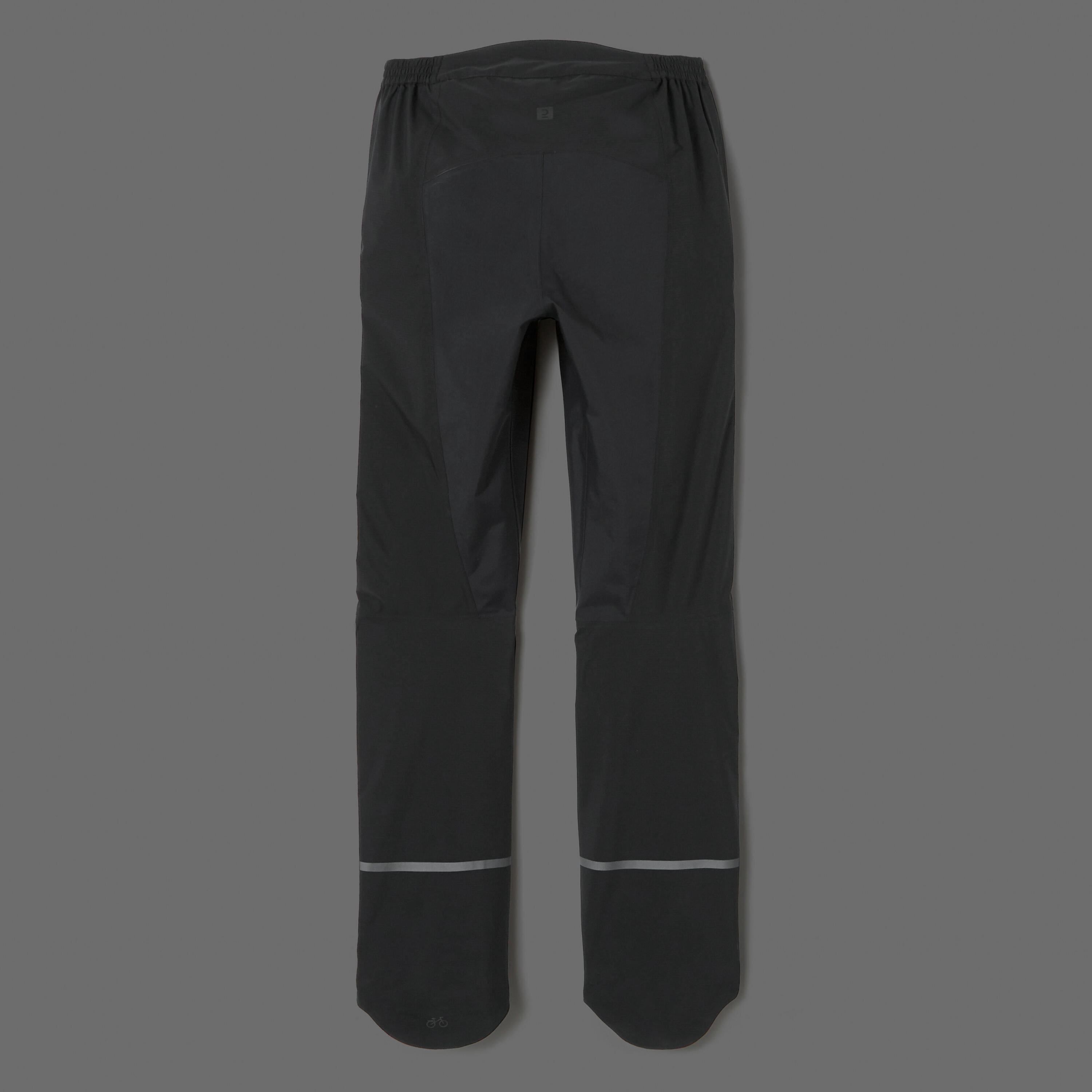 Men's City Cycling Rain Overtrousers 900 - Black 12/12