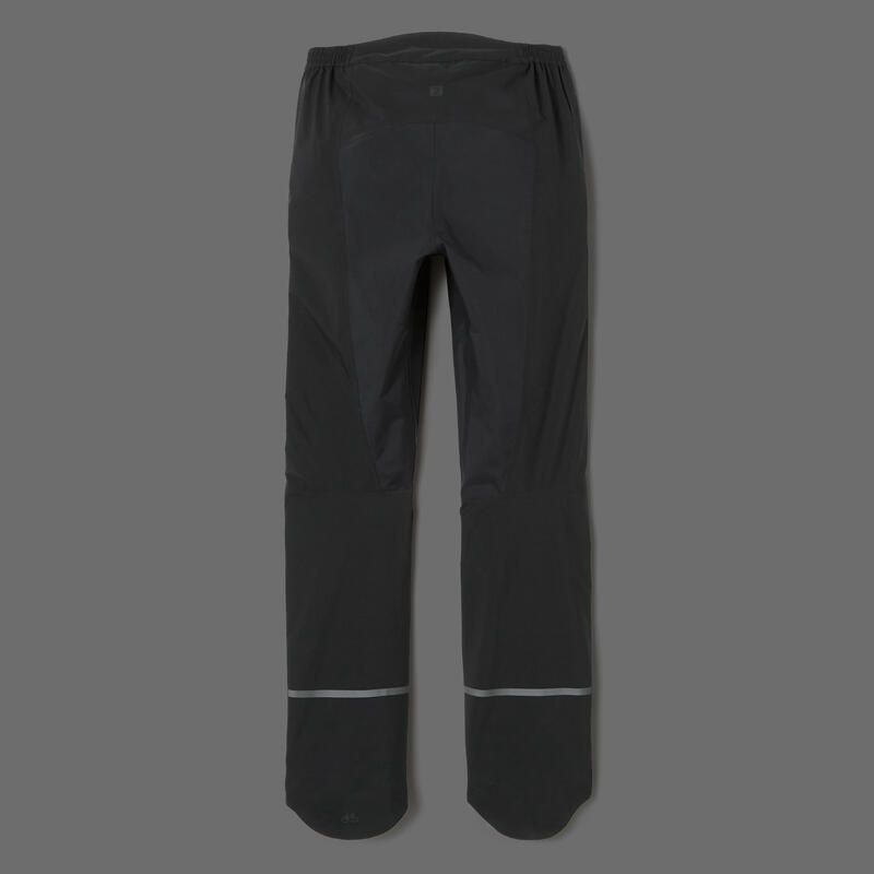 Men's City Cycling Rain Overtrousers 900 Black BTWIN Decathlon