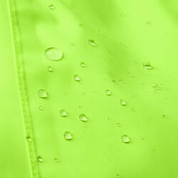 Women's Waterproof Urban Cycling Jacket - Neon Yellow