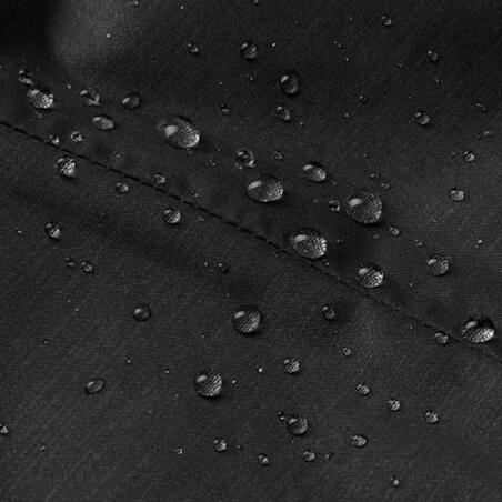 Дощовик жіночий 540 для велоїзди містом світловідбивний стандарт EN1150 чорний