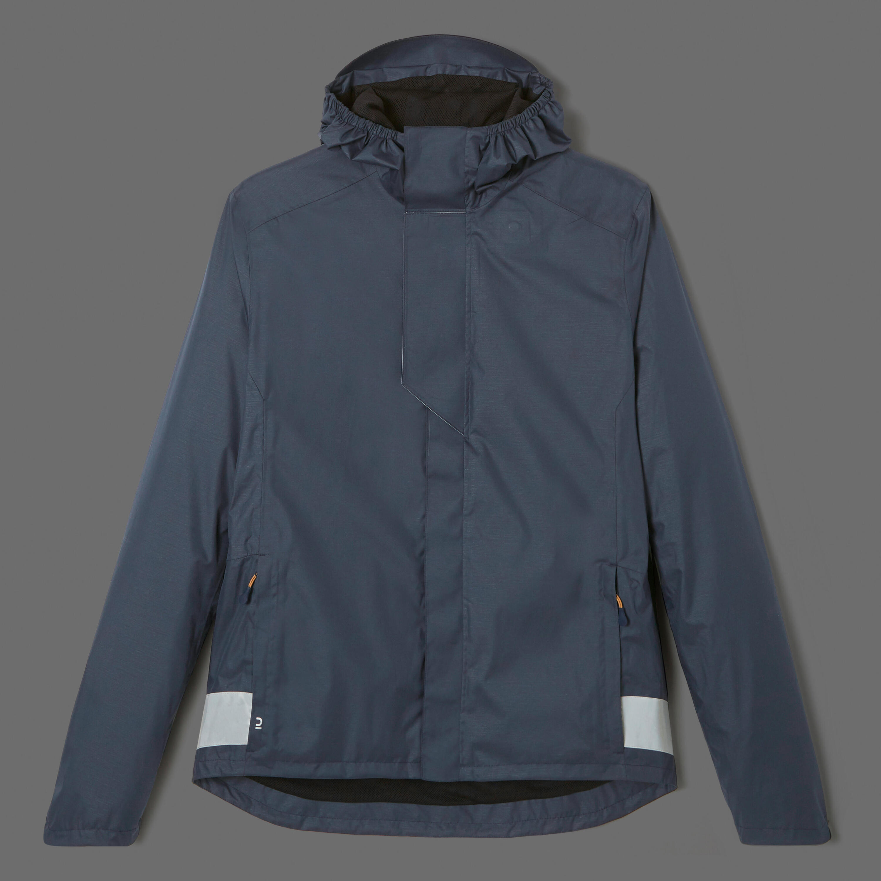 500 Waterproof City Cycling Jacket - Navy 13/15