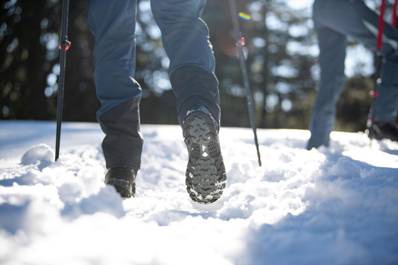 Buty turystyczne męskie Quechua SH500 mountain Mid wodoodporne