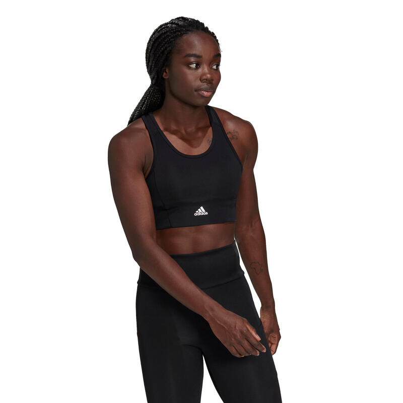 BRASSIERE FITNESS ADIDAS AEROREADY NOIR FEMME