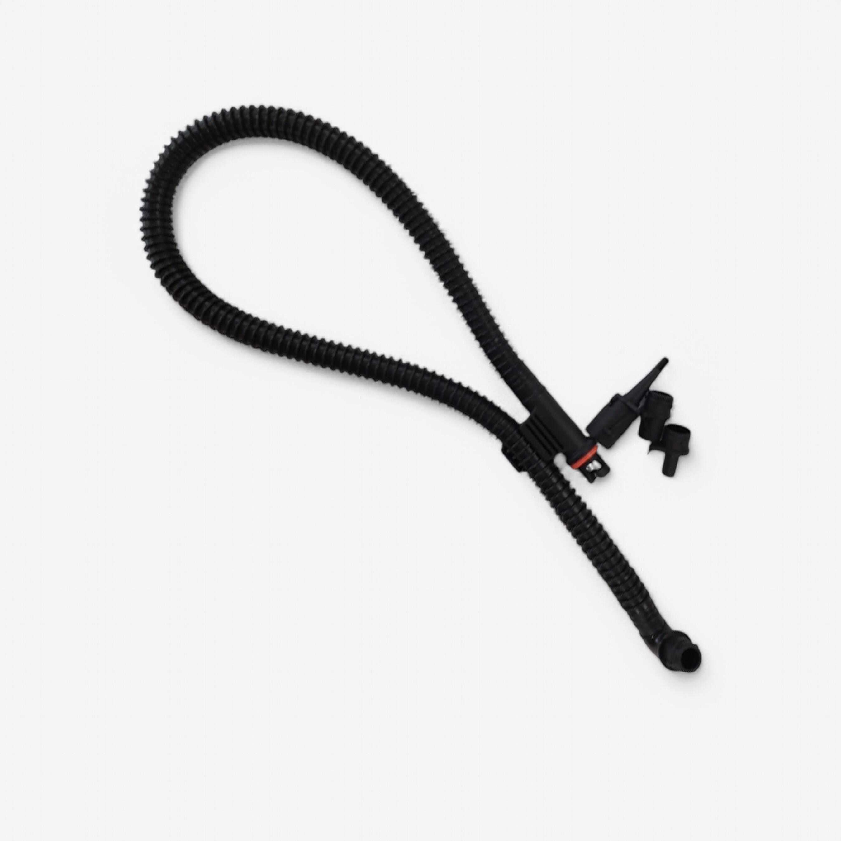 Decathlon | Tubo pompa a mano PLP 100 doppia azione bassa pressione 0-10 PSI nera |  Itiwit