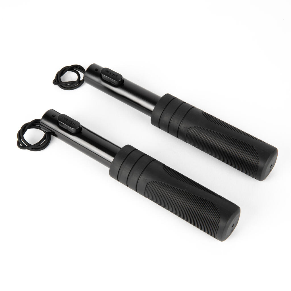 Pair of Black Handle for Town 5 EF, 7 EF, 9 EF, 5 XL and 7 XL V2 Scooters