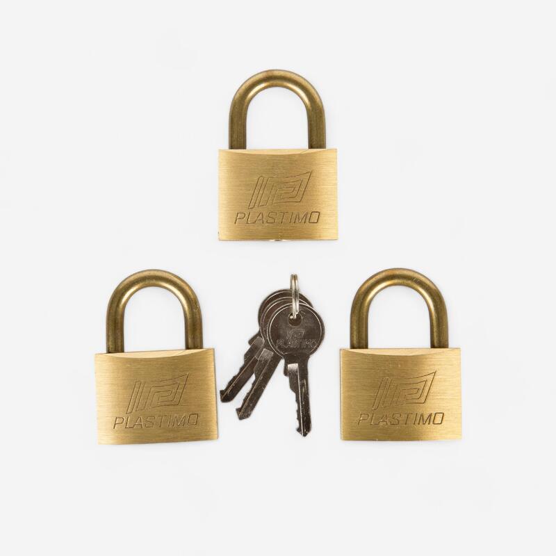 Lot de 3 cadenas marin bateau laiton 40mm