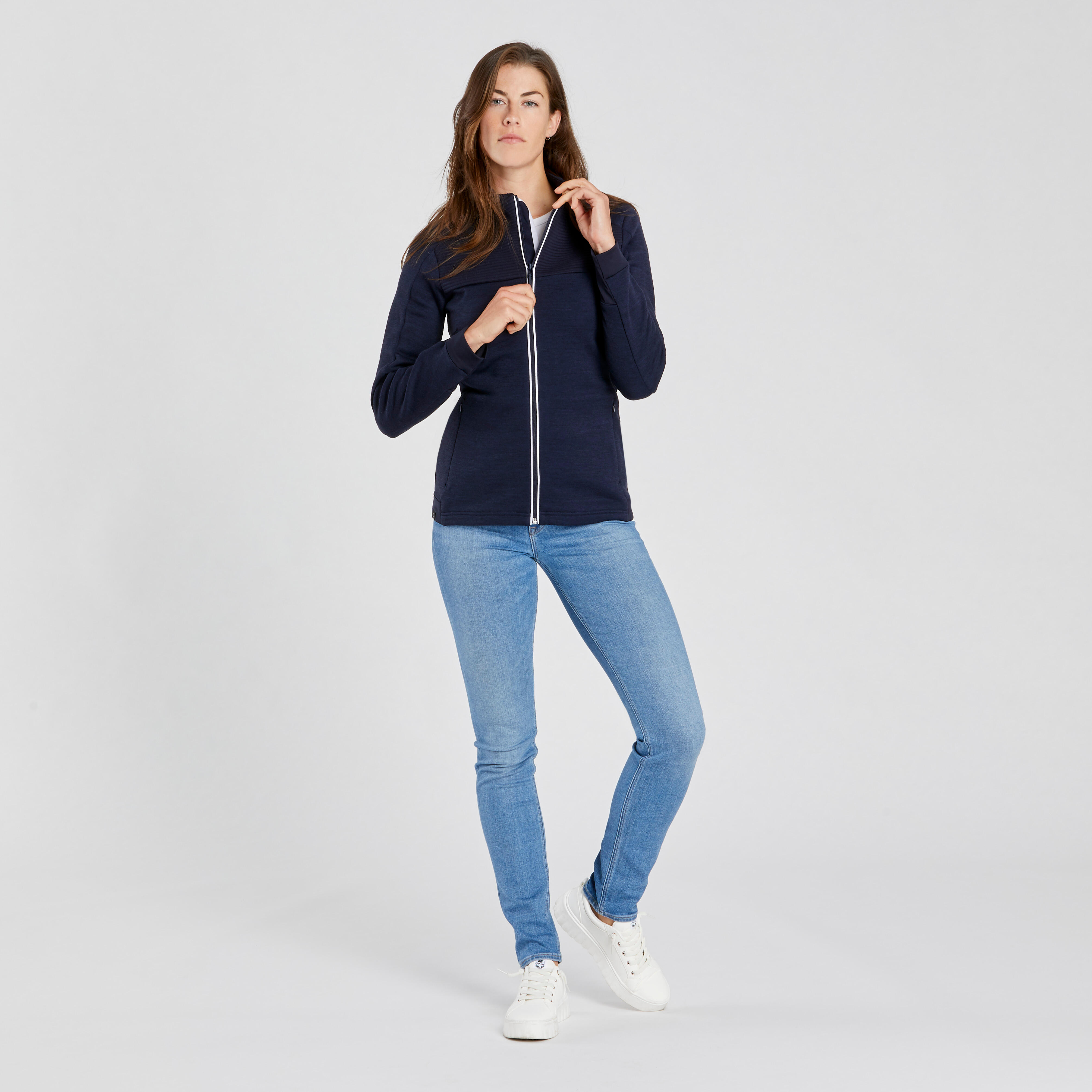 Sottogiacca sci donna 500 WARM lana WEDZE | DECATHLON