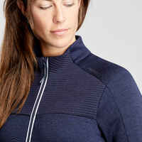 Chaqueta polar de esquí y nieve lana merino Mujer Wedze Ski-P 500