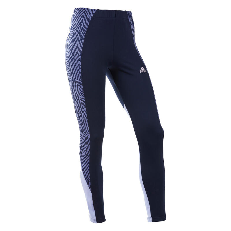 LEGGING ADIDAS FILLE BLEU / VIOLET