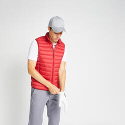 Chaleco golf Hombre MW500 rojo