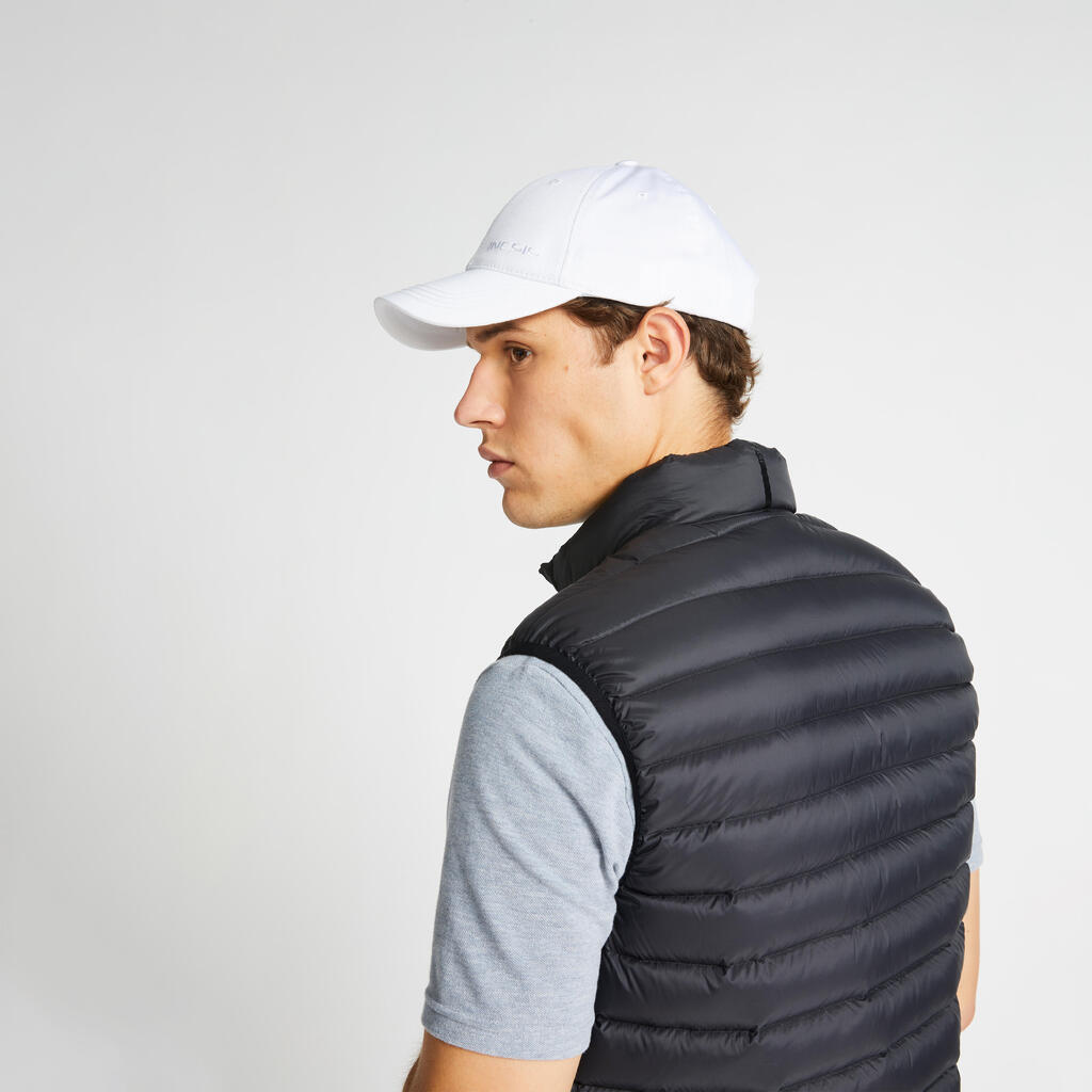 Golf Men's Sleeveless Down Jacket - MW500 Denim Blue