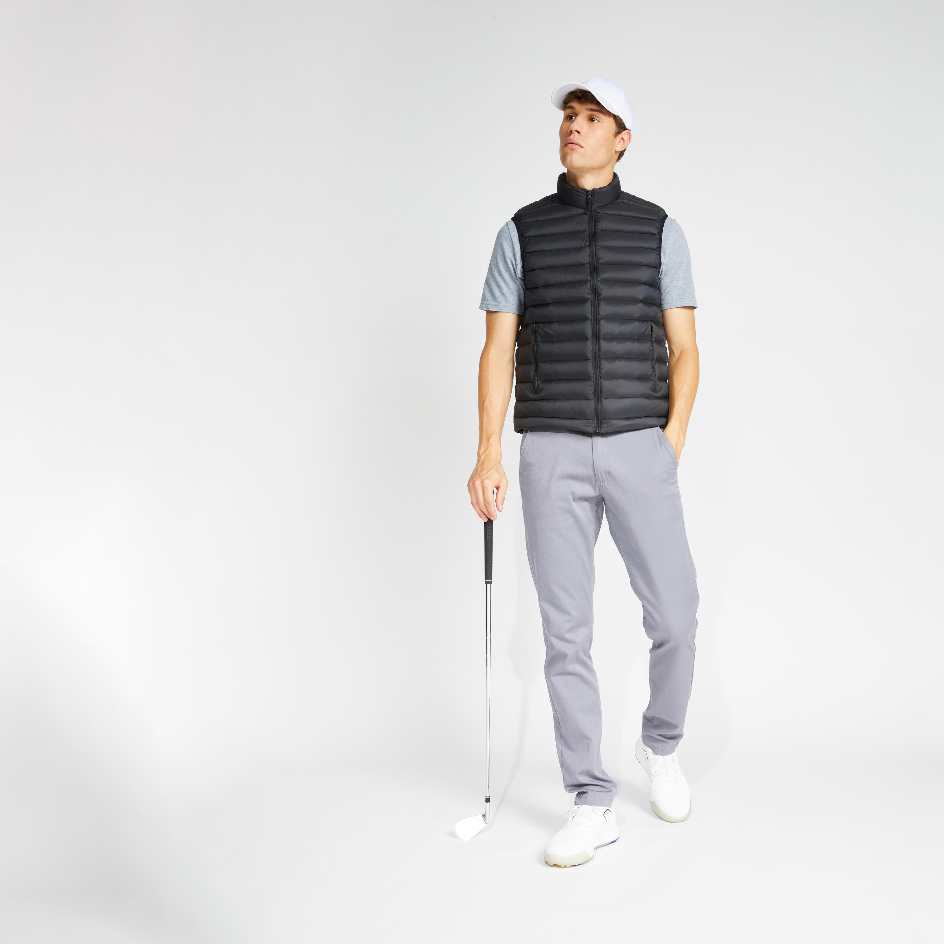 Chaleco golf Hombre MW500 negro 2/14