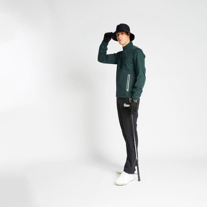 Veste de pluie golf imperméable Homme - RW500 verte