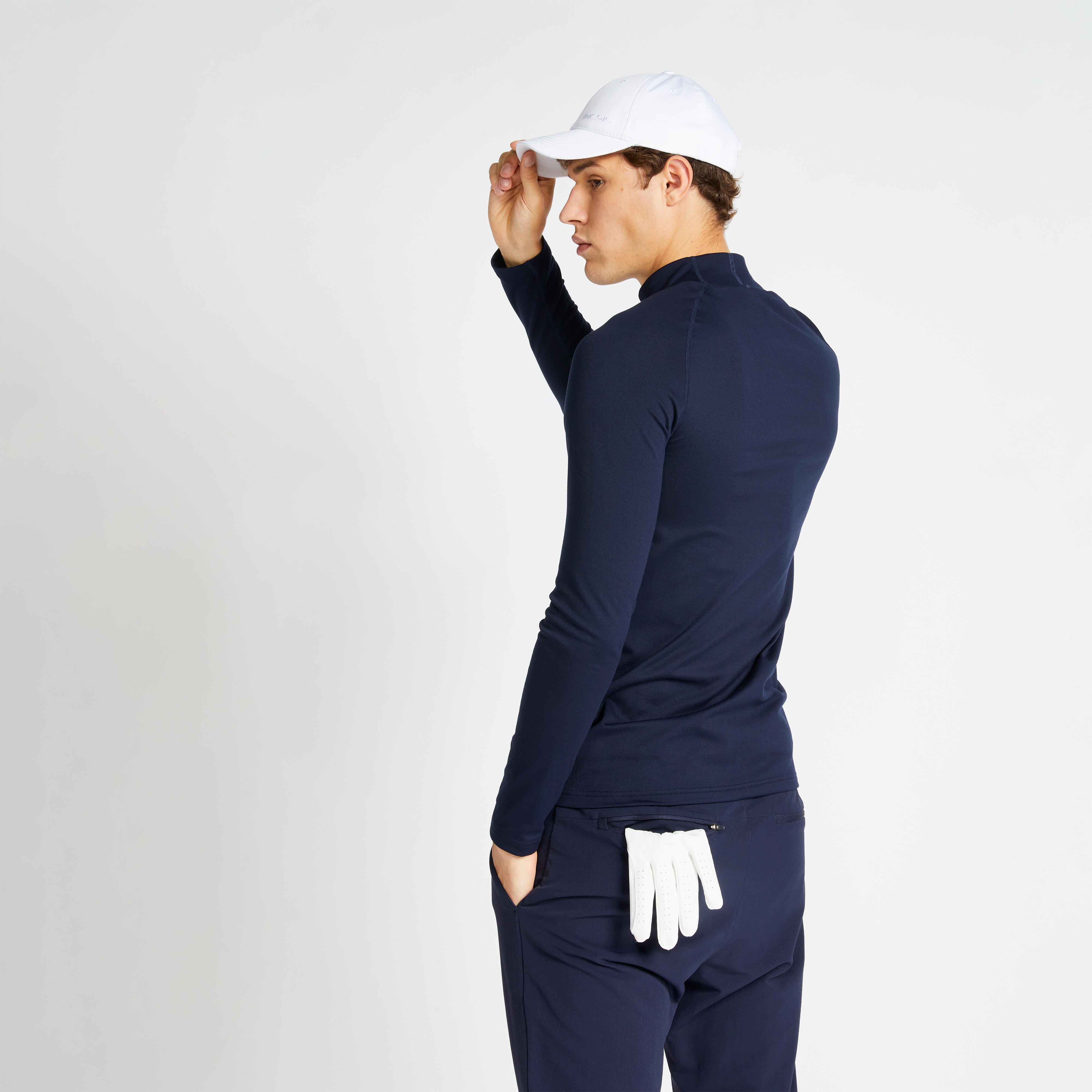 Decathlon | Dolcevita termico golf uomo CW 500 blu |  Inesis