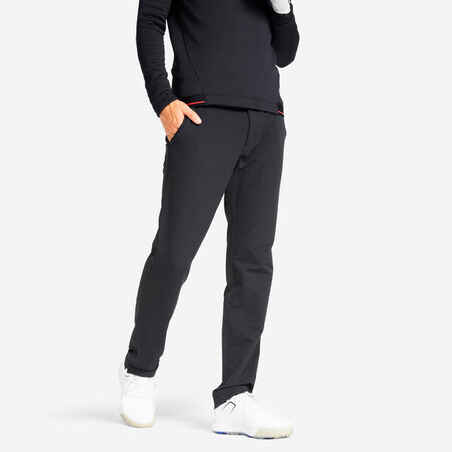 Črne moške hlače za golf CW500