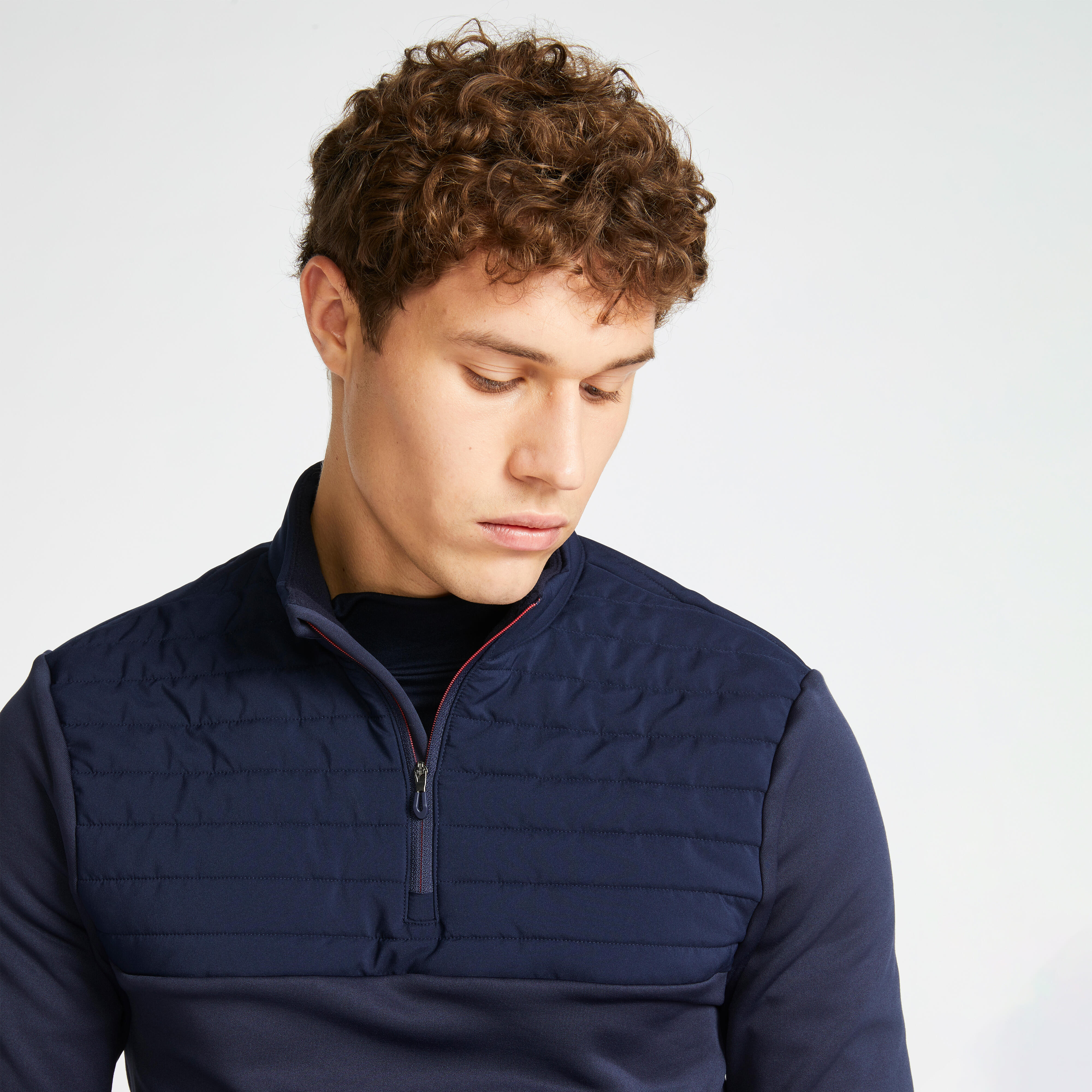 fleece golf pullover