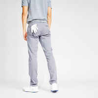 Men's golf trousers - MW500 grey