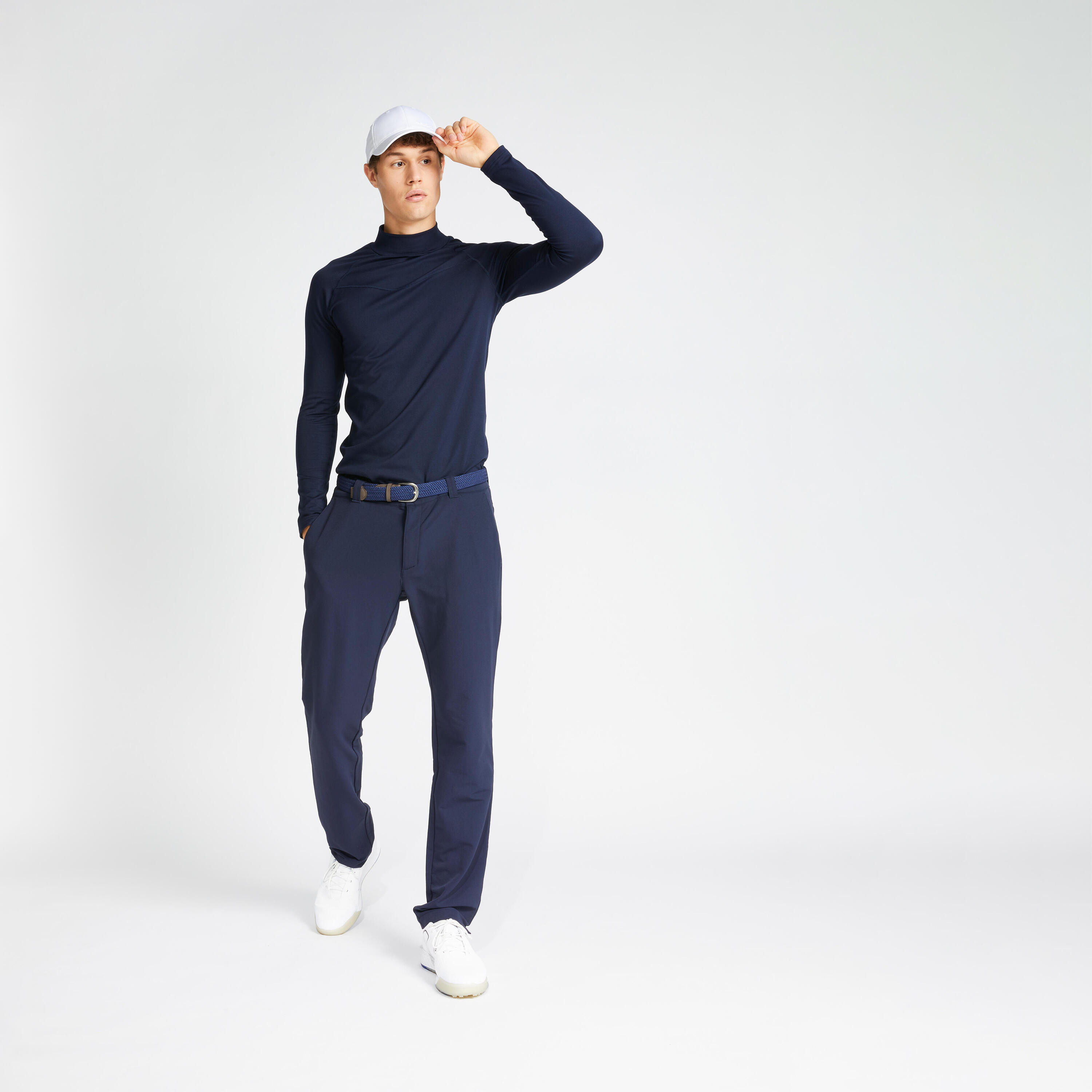 Dolcevita termico golf uomo CW 500 blu 2/6