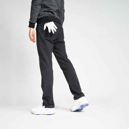 Vyriškos žieminės golfo kelnės „CW500“, juodos