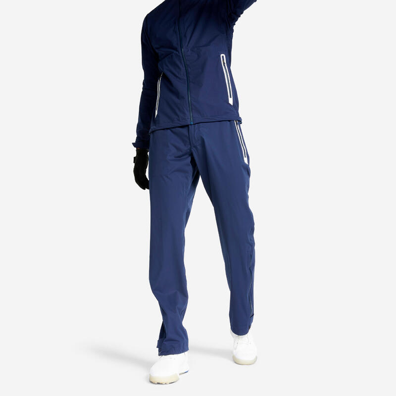 Pantaloni impermeabili golf uomo RW 500 blu