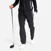 Αδιάβροχο ανδρικό παντελόνι γκολφ - RW500 Μαύρο