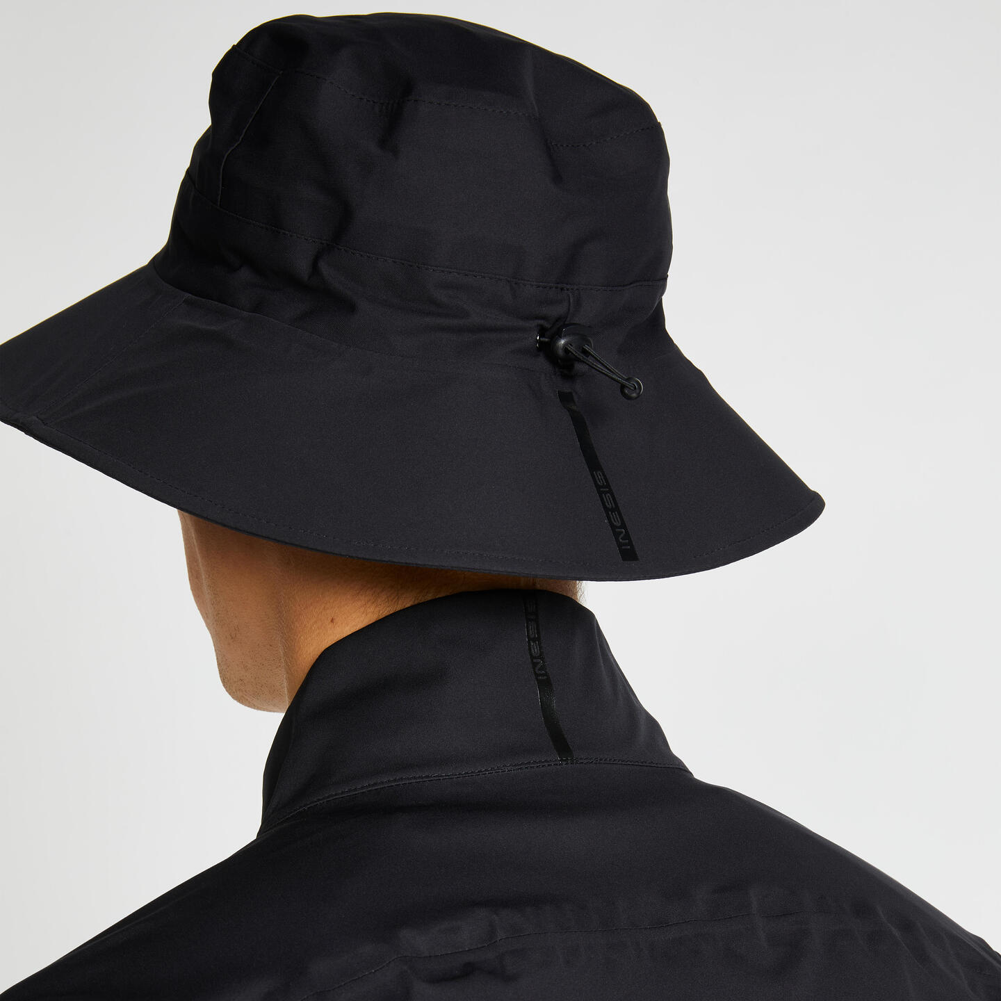 Men Golf Waterproof Rain Jacket RW500 Black