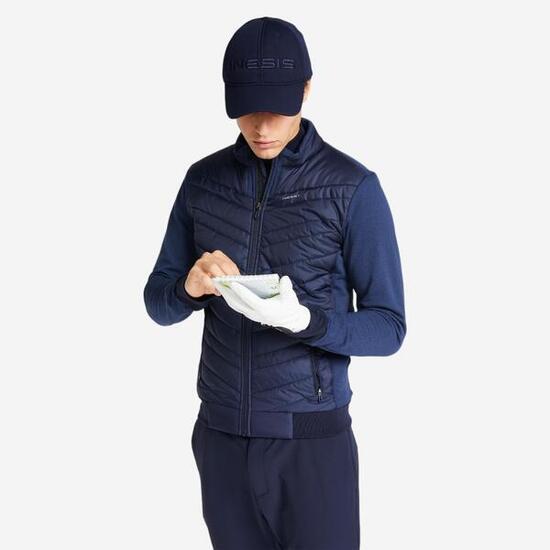 Doudoune de golf hiver homme CW500 bleu marine