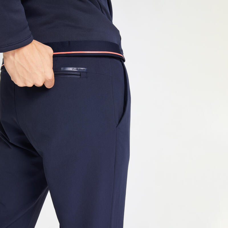 Pantalon de golf hiver homme CW500 bleu marine