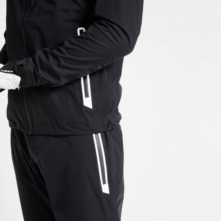 Men's golf waterproof rain jacket RW500 black