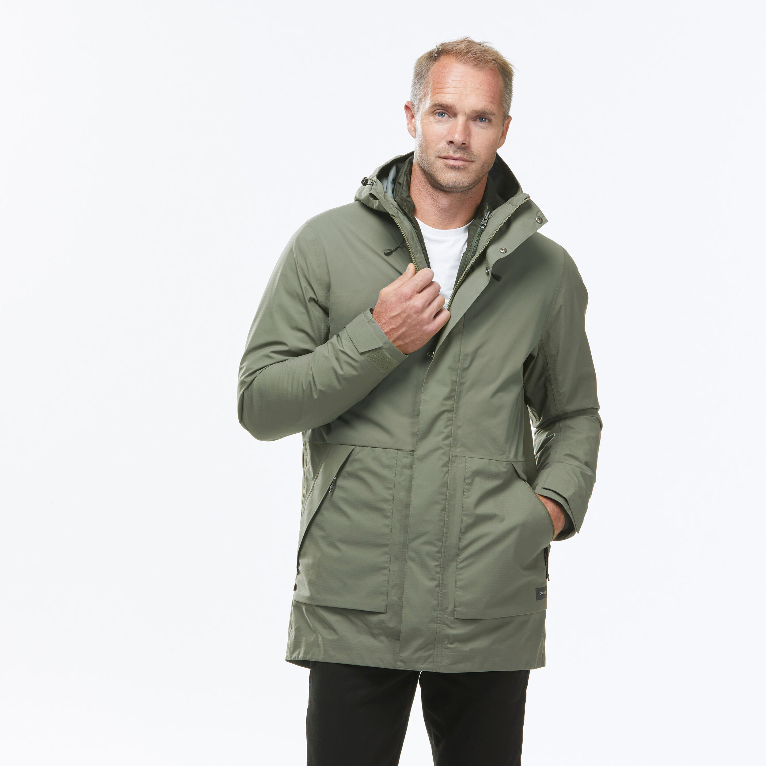 Veste parka homme decathlon sale