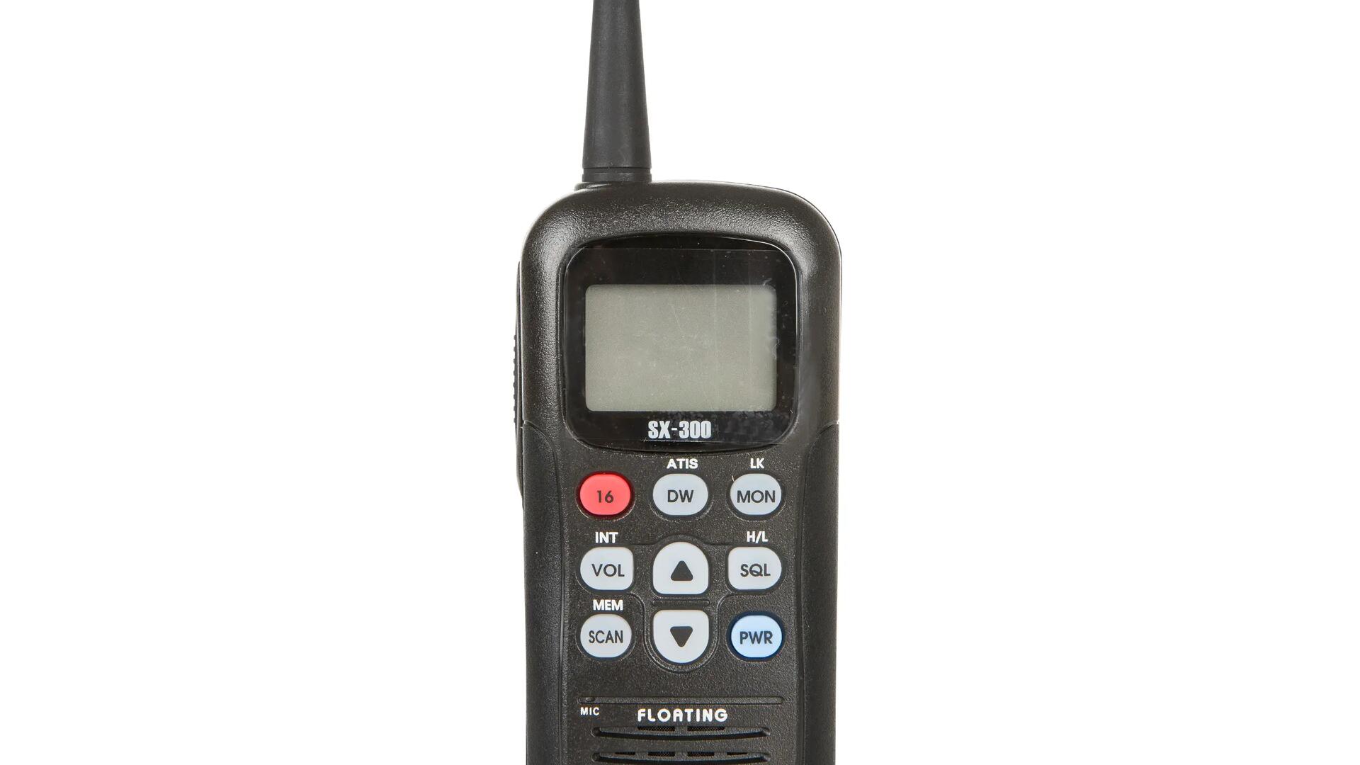 Photo d'une radio VHF portable SX 300