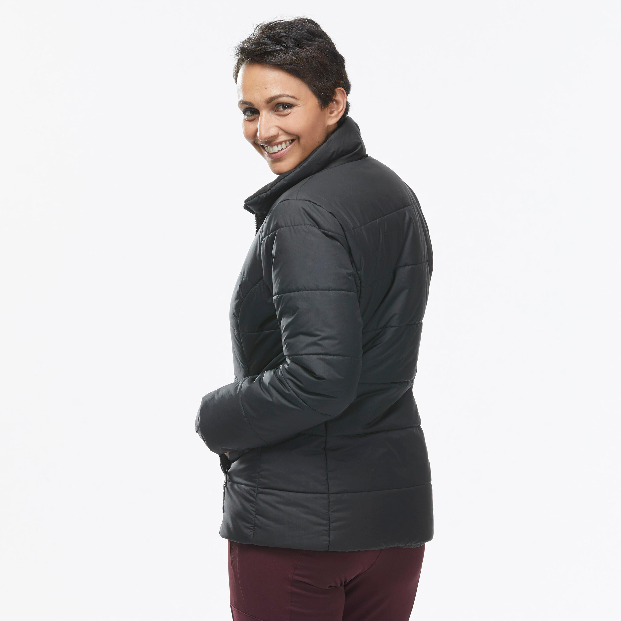Gebraucht - 3-in-1-Jacke Damen bis -15 °C wasserdicht - Travel 900 Warm schwarz 13/13