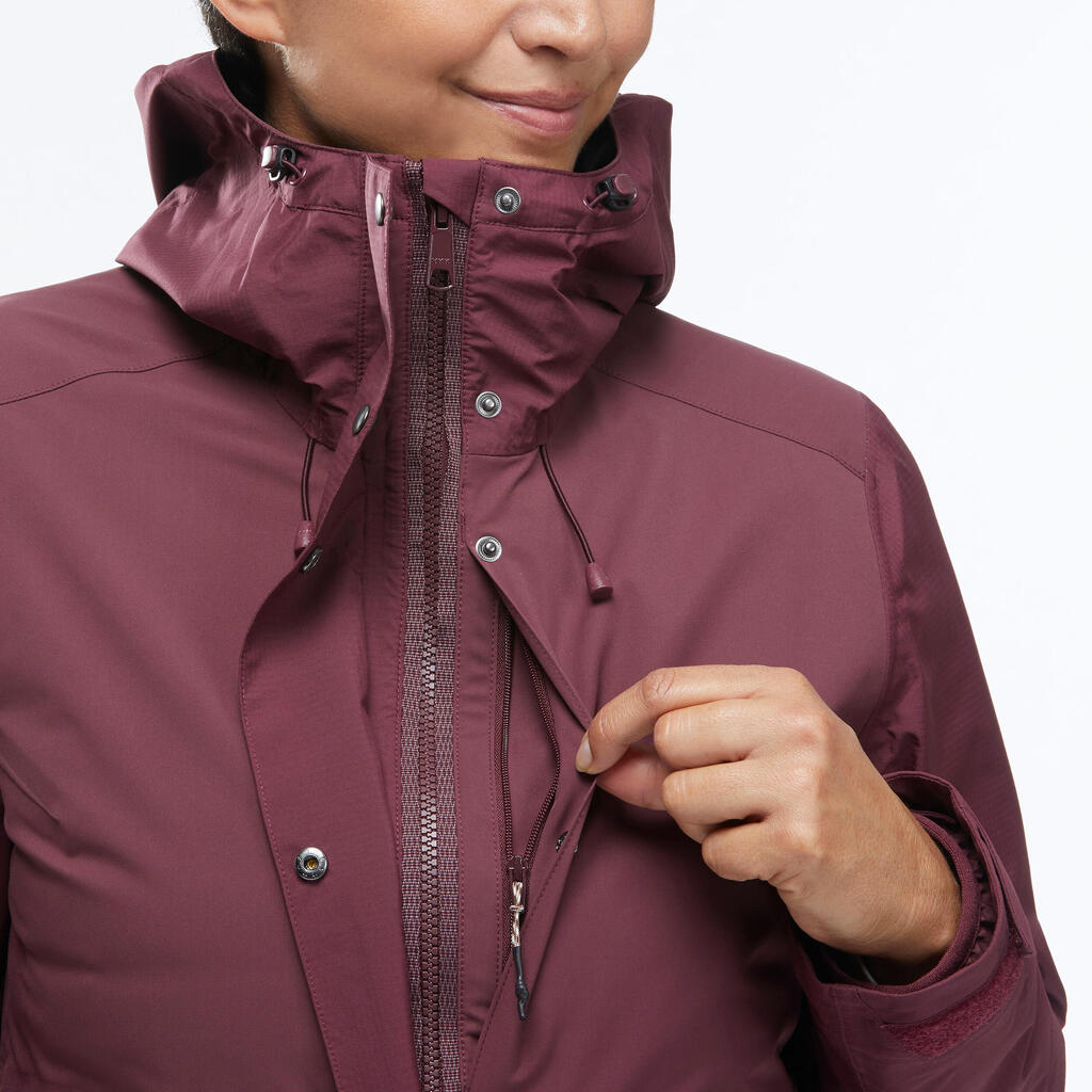 3-in-1-Jacke Damen bis -10 °C wasserdicht - Travel 900 Compact