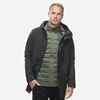 3-in-1-Jacke Herren bis -10 °C wasserdicht - Travel 900 Compact schwarz