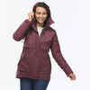 3-in-1-Jacke Damen bis -10 °C wasserdicht - Travel 900 bordeauxrot 