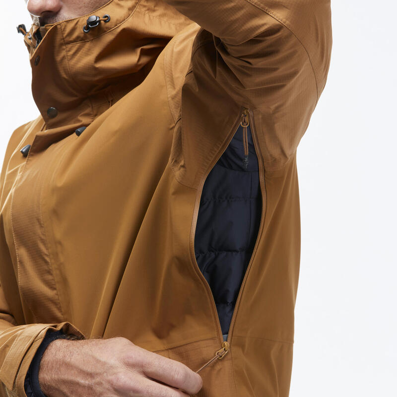 Chaqueta 3en1 impermeable de senderismo - SH900 mountain -10 °C - Hombre