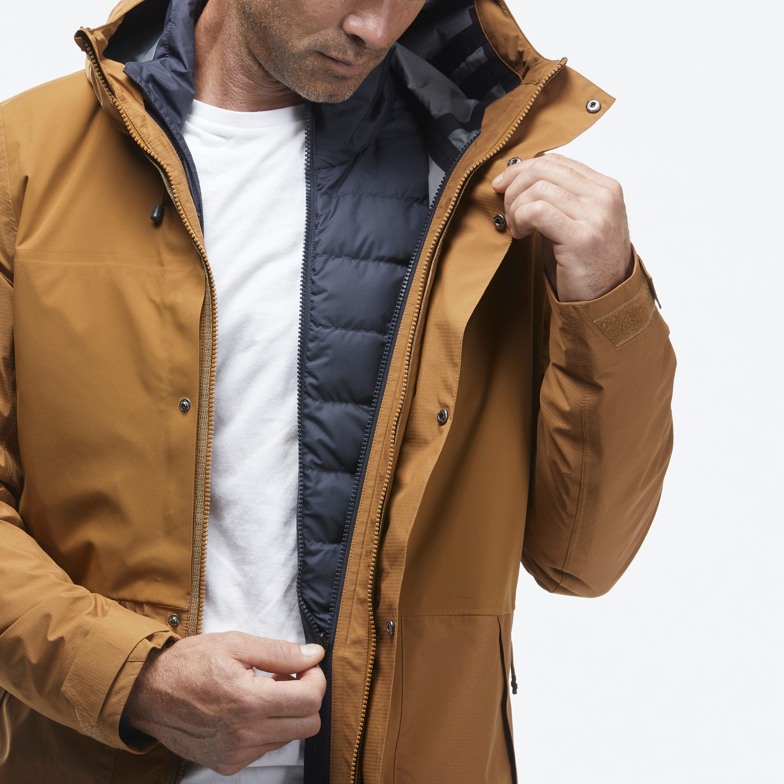 Camel waterproof deals jacket