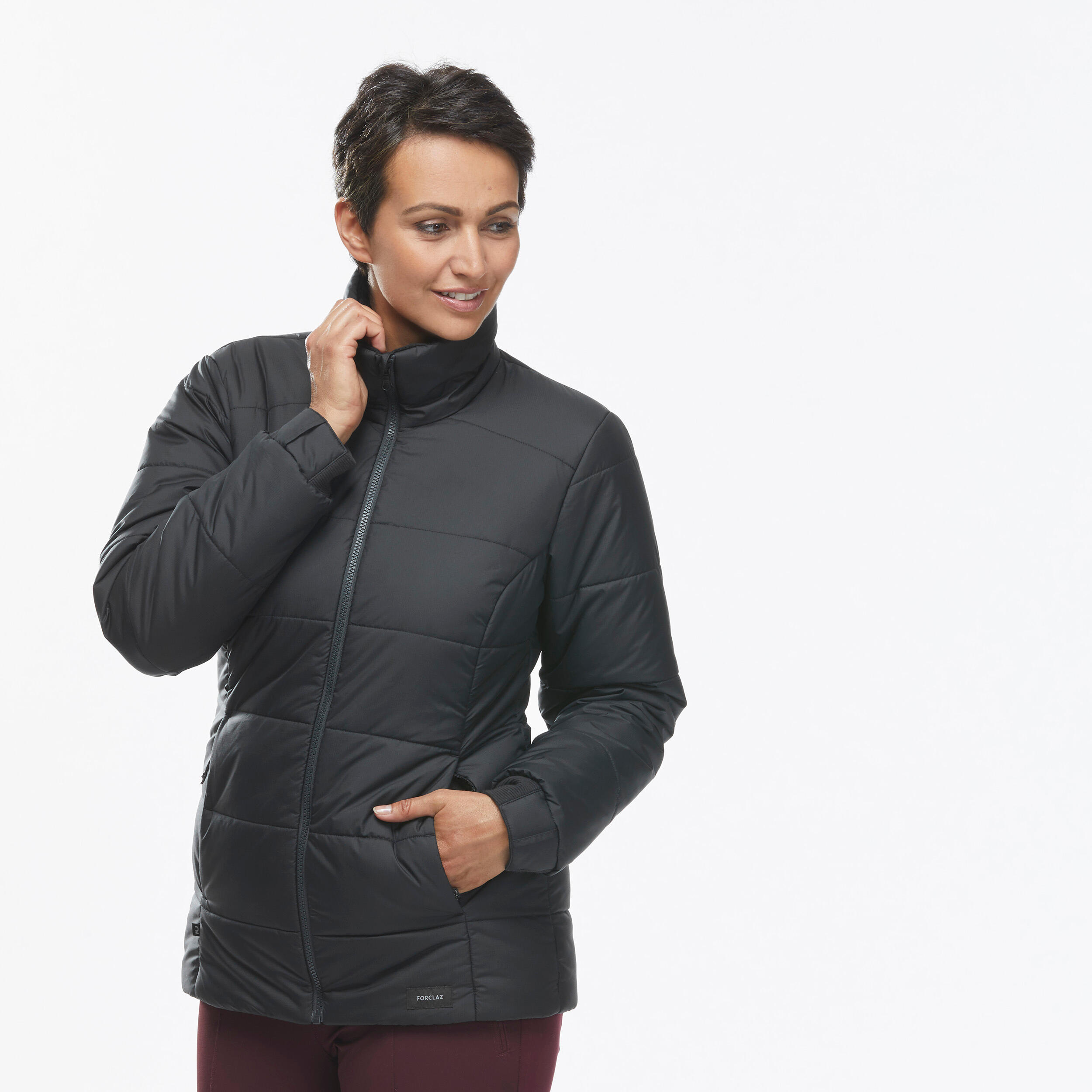 Gebraucht - 3-in-1-Jacke Damen bis -15 °C wasserdicht - Travel 900 Warm schwarz 10/13