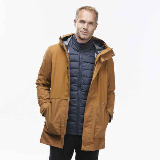 
      3-in-1-Jacke Herren wasserdicht bis -10 °C - Travel 900 Compact camel 
  